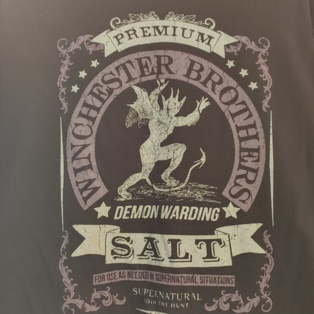 supernatural v-neck tee